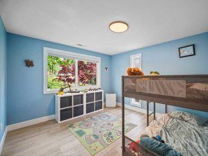 Looking for a fire restoration company near me. Look no further than Surebuild Restoration. Kids room painted and restored during home restoration.